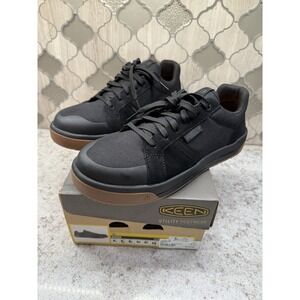 Keen Utility Mens Kenton CT Black/Gum Canvas Work Shoes Size 9D New In Box